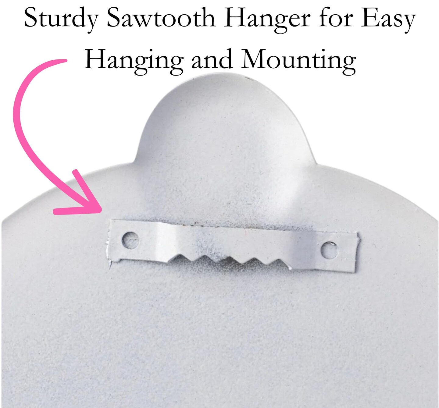 Ice Cream Cone 12" Metal Sign for Wreath Attachments, Crafts, and Party Decorations