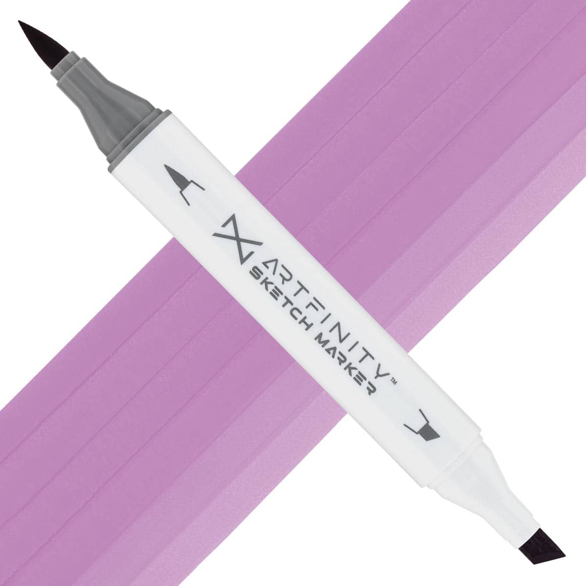 Artfinity Sketch Markers - Lilac V5-4, Vibrant, Professional, Dye-Based Alcohol Markers for Artists, Drawing, Travel, & More