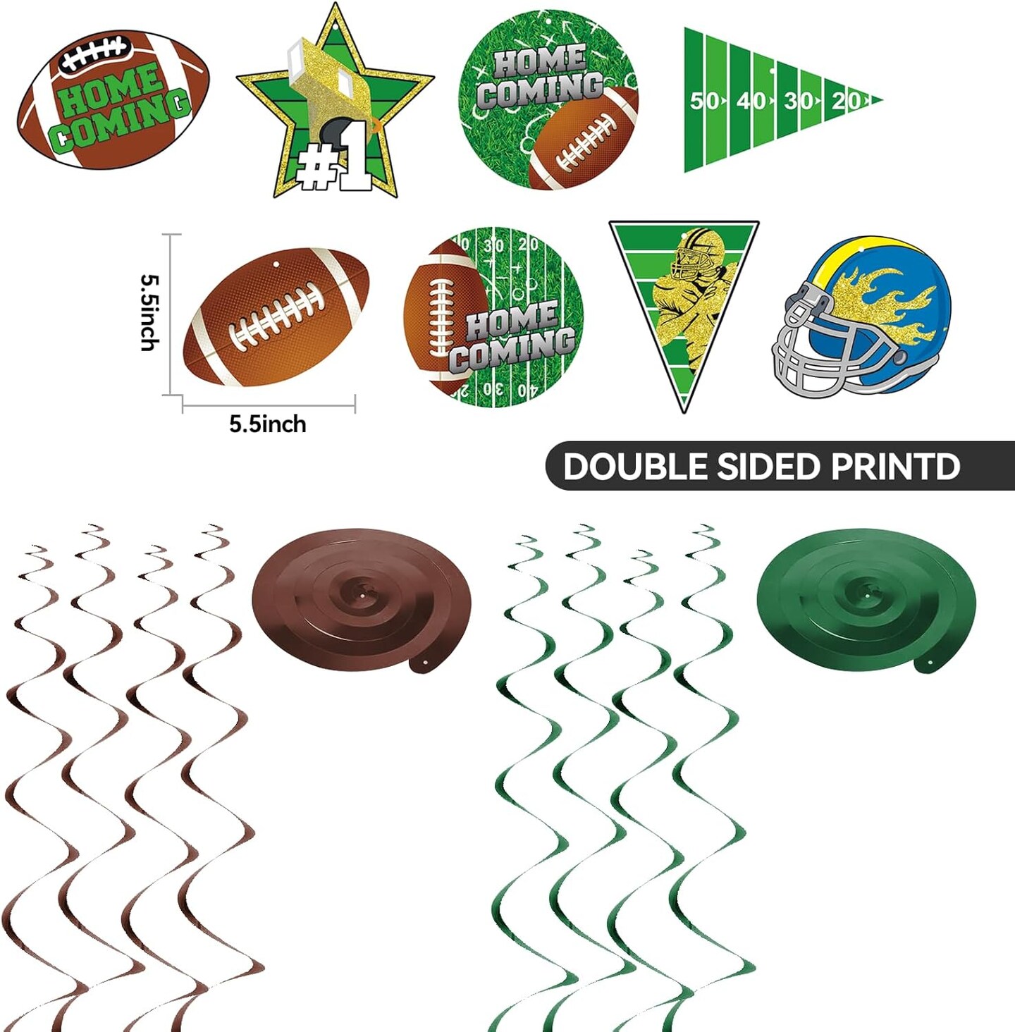 10Pcs Pre-Strung Homecoming Party Decorations