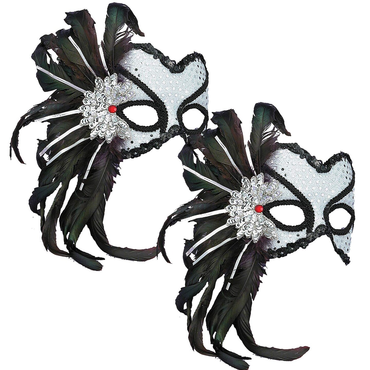 Venetian Masquerade Couple Mask