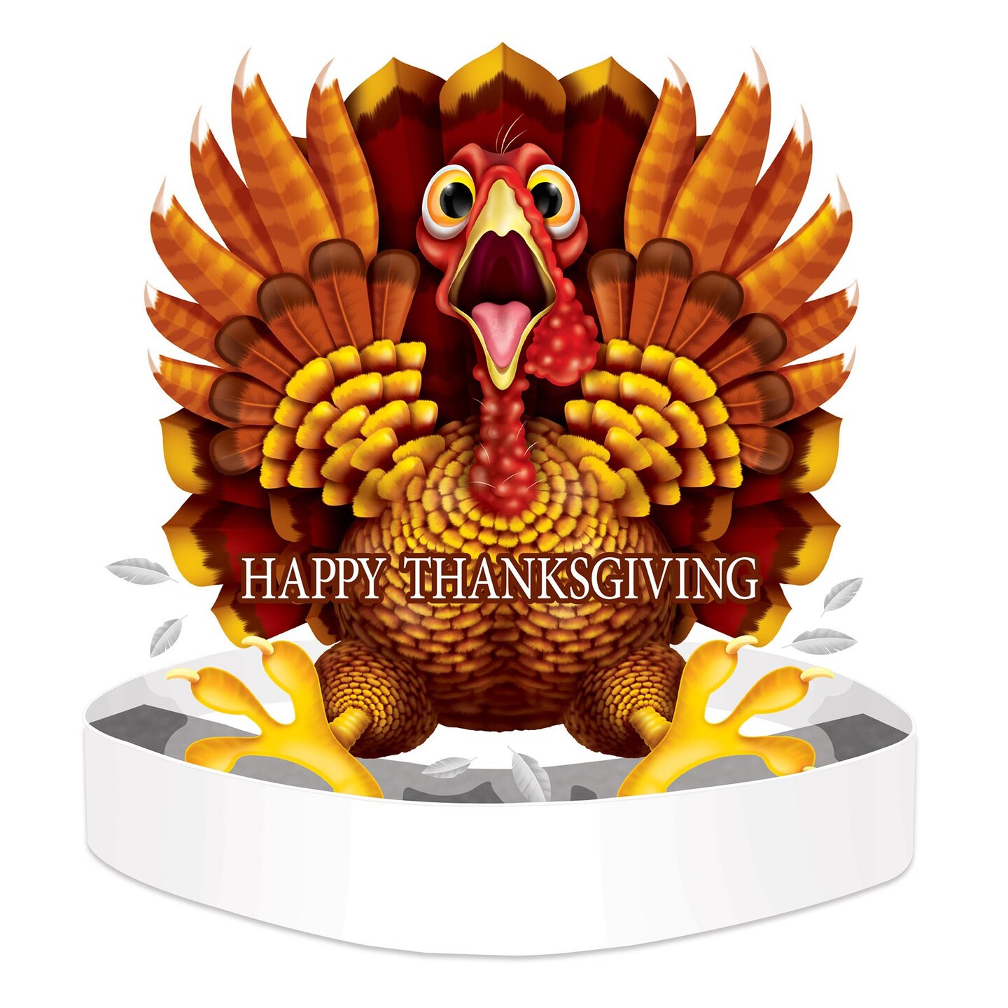 12 Pack Beistle Thanksgiving Wild Turkey Headband
