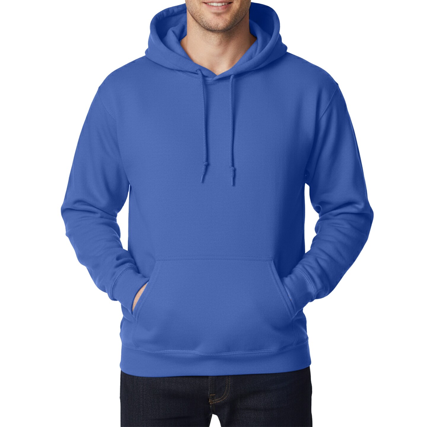 Gildan Unisex Fleece Hooded Sweatshirt 18500, Pullover Hoodie for Arts & Craft