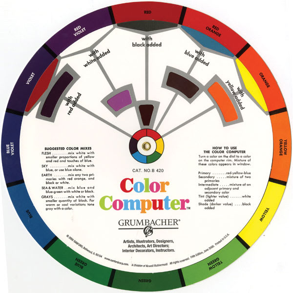 Grumbacher Color Wheel - Color Computer, Count: 1, Model: B420 | Michaels