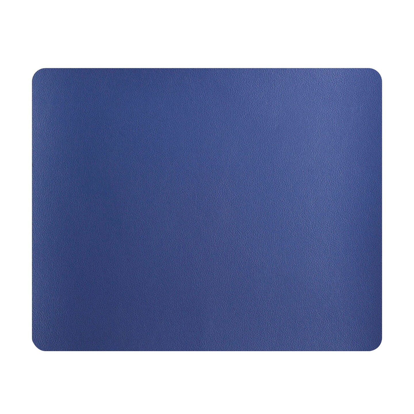 Insten Premium Leather Mouse Pad with Waterproof Coating, Anti-Slip Design, Easy to Clean, Blue - 9.45&#x22; X 7.87&#x22;