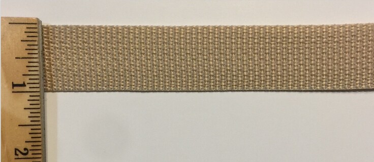 1&#x22; Polypropylene Webbing - 20 Continuous Yards
