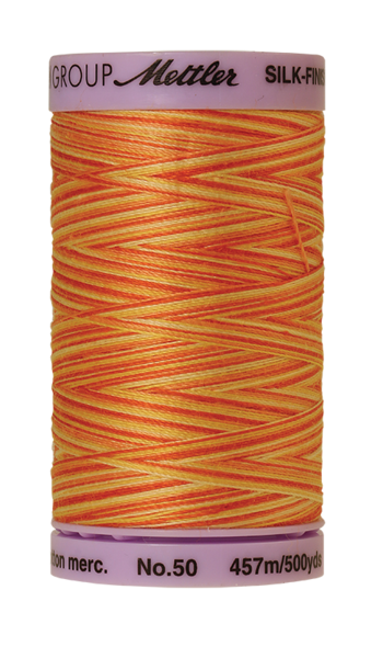 Orange Ana (9085-9831) | Silk-Finish Cotton Multi 50wt (457M / 500Y) | Mettler Thread