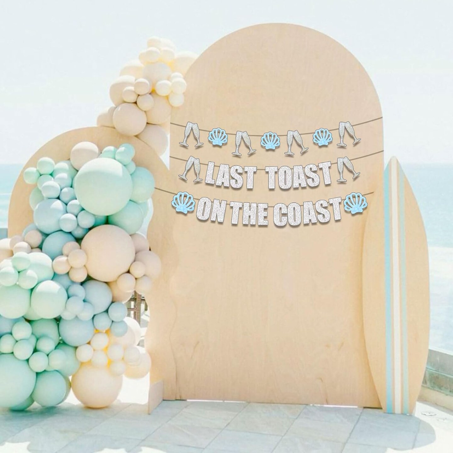Last Toast On The Coast Banner Beach