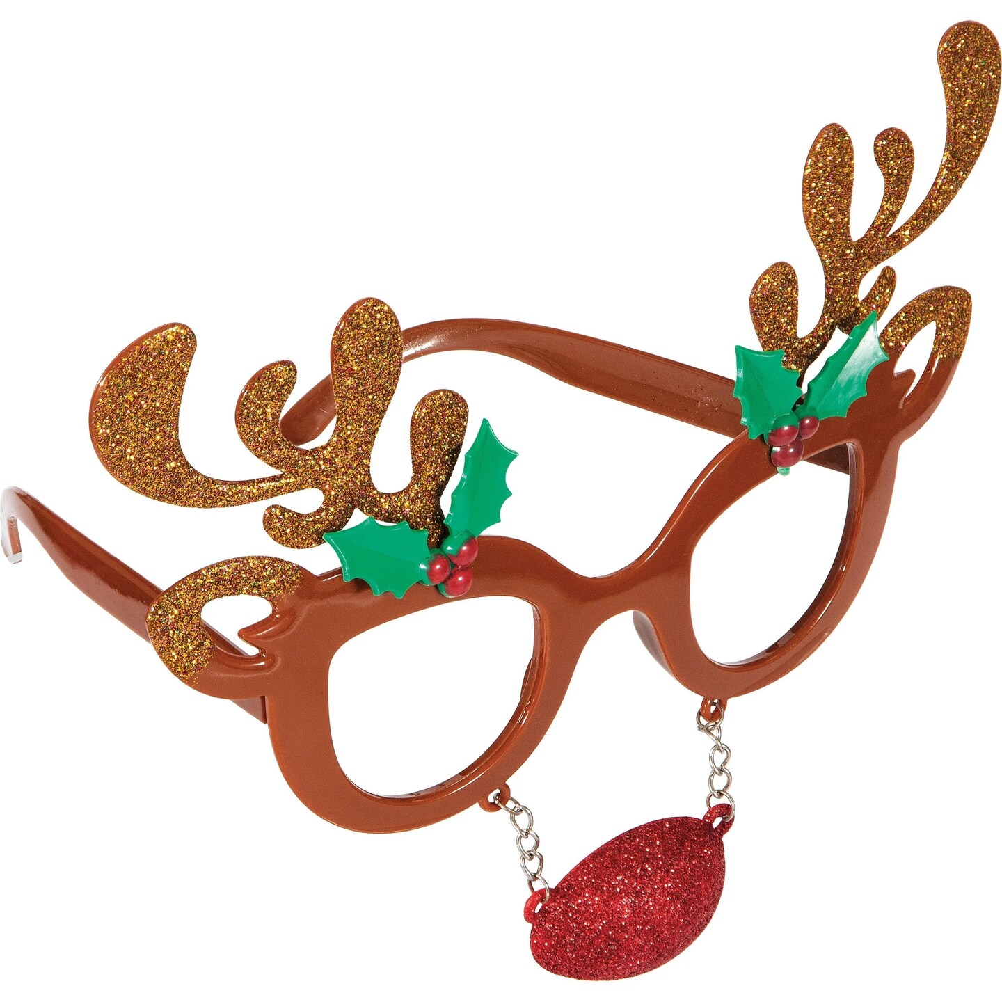 12 pc Bulk Reindeer Christmas Glasses Favor