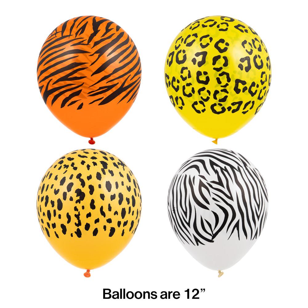 180 pc Bulk Animal Print Balloons