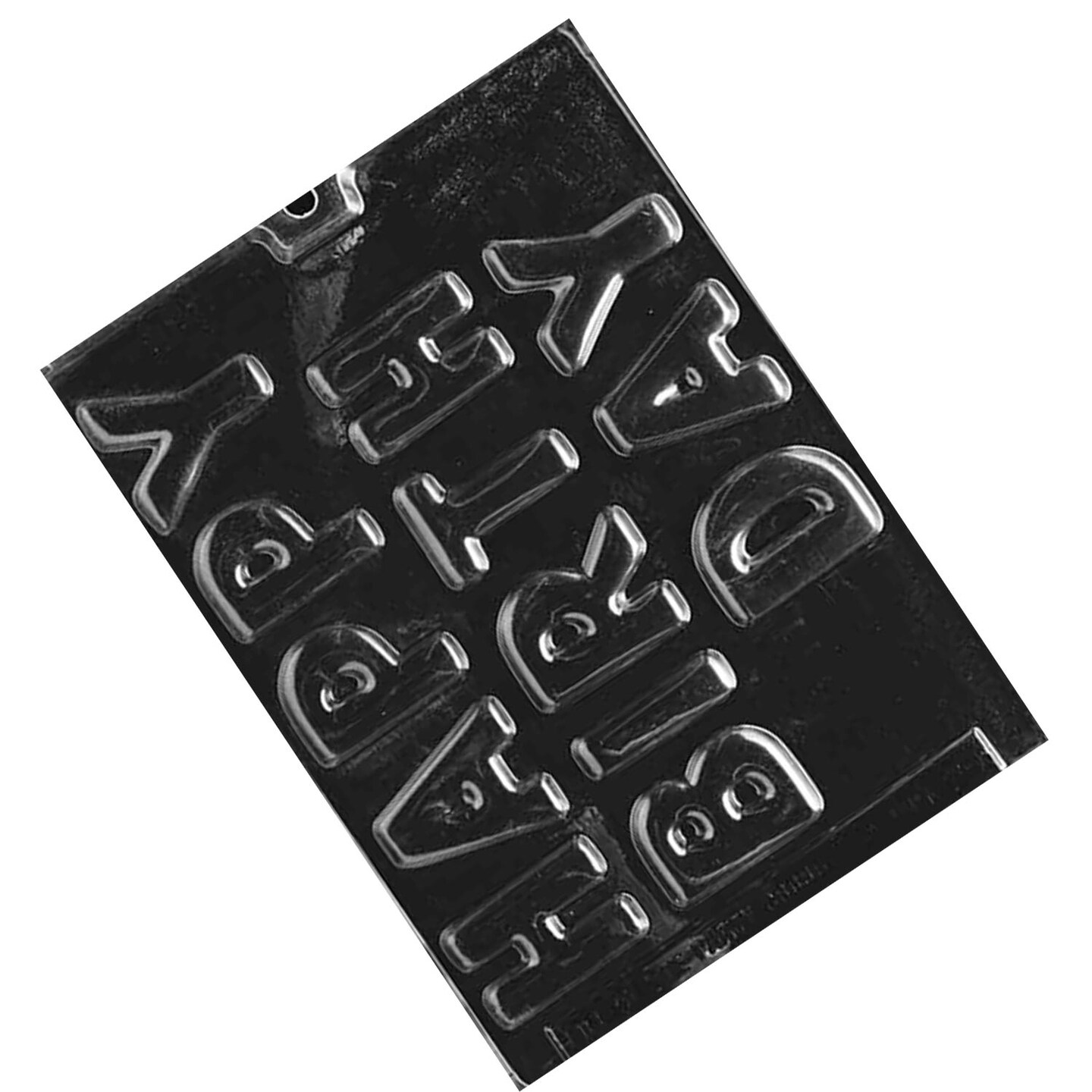 Happy Birthday Letters Chocolate Mold