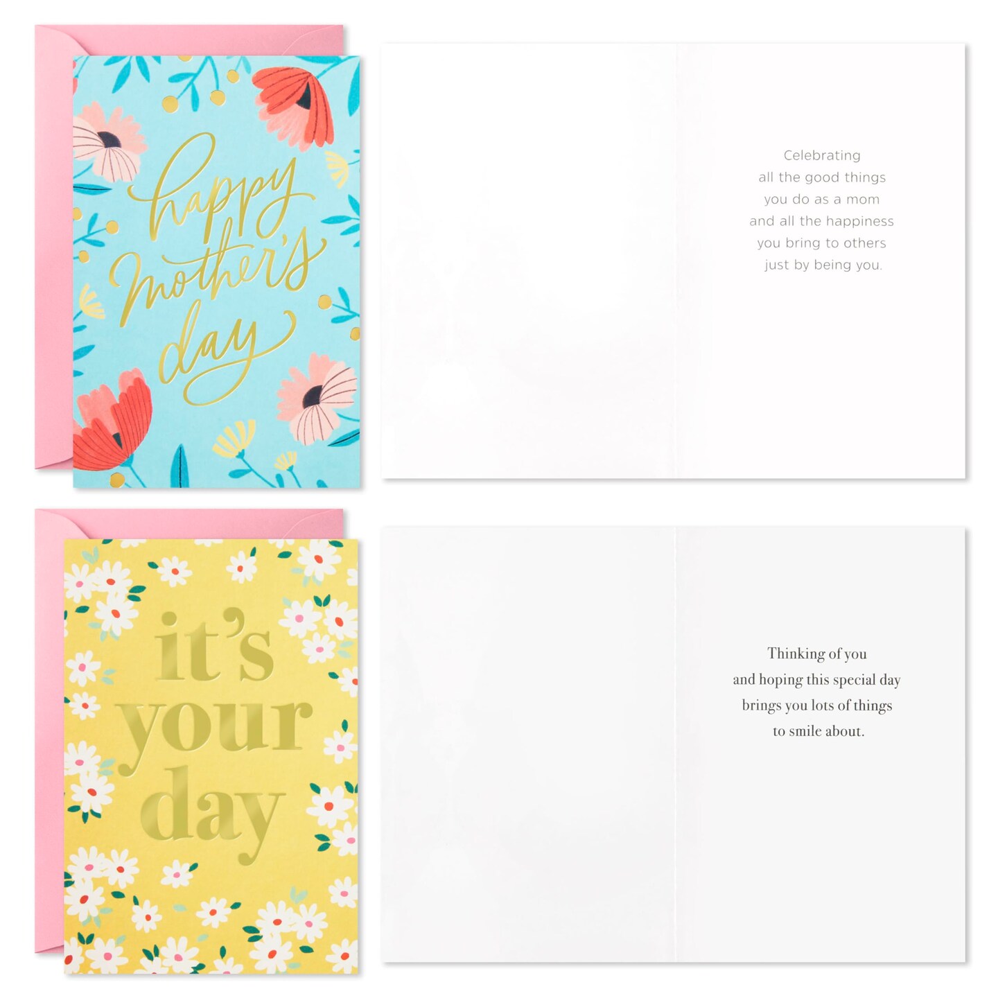 Mothers Day Cards Assortment, Mother's Day Wishes (36 Cards with Envelopes)