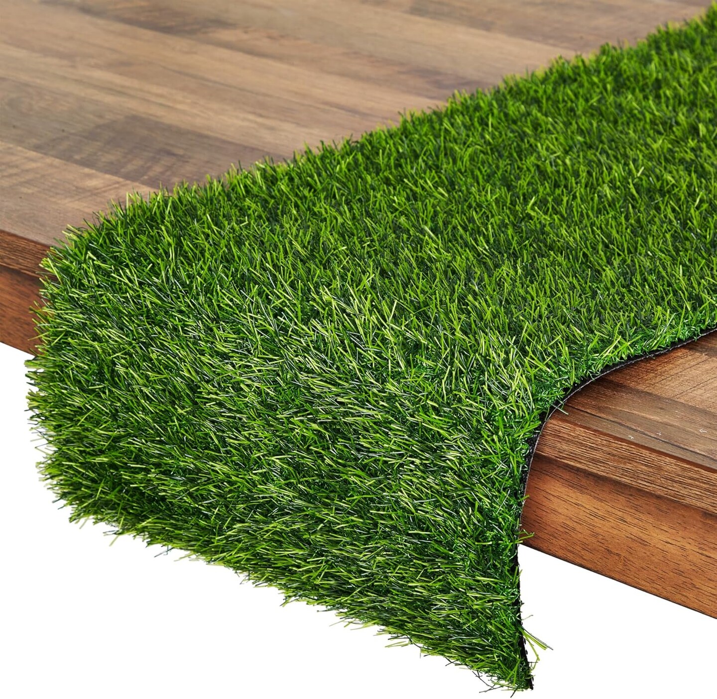 Artificial Grass Table Runner – Green Turf for Football, Tailgate, Baby Shower, Party, and Home Decor, 14 x 48 Inches