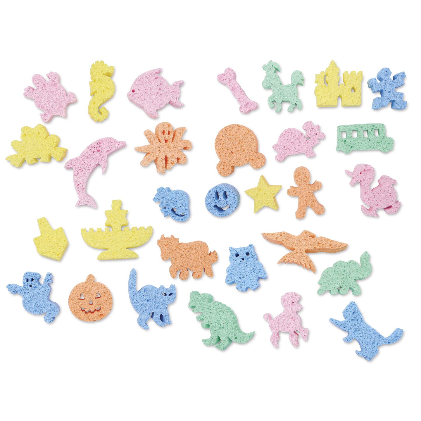 Captain Creative Super Sponges - Oodles of Super Sponges, Pkg of 30