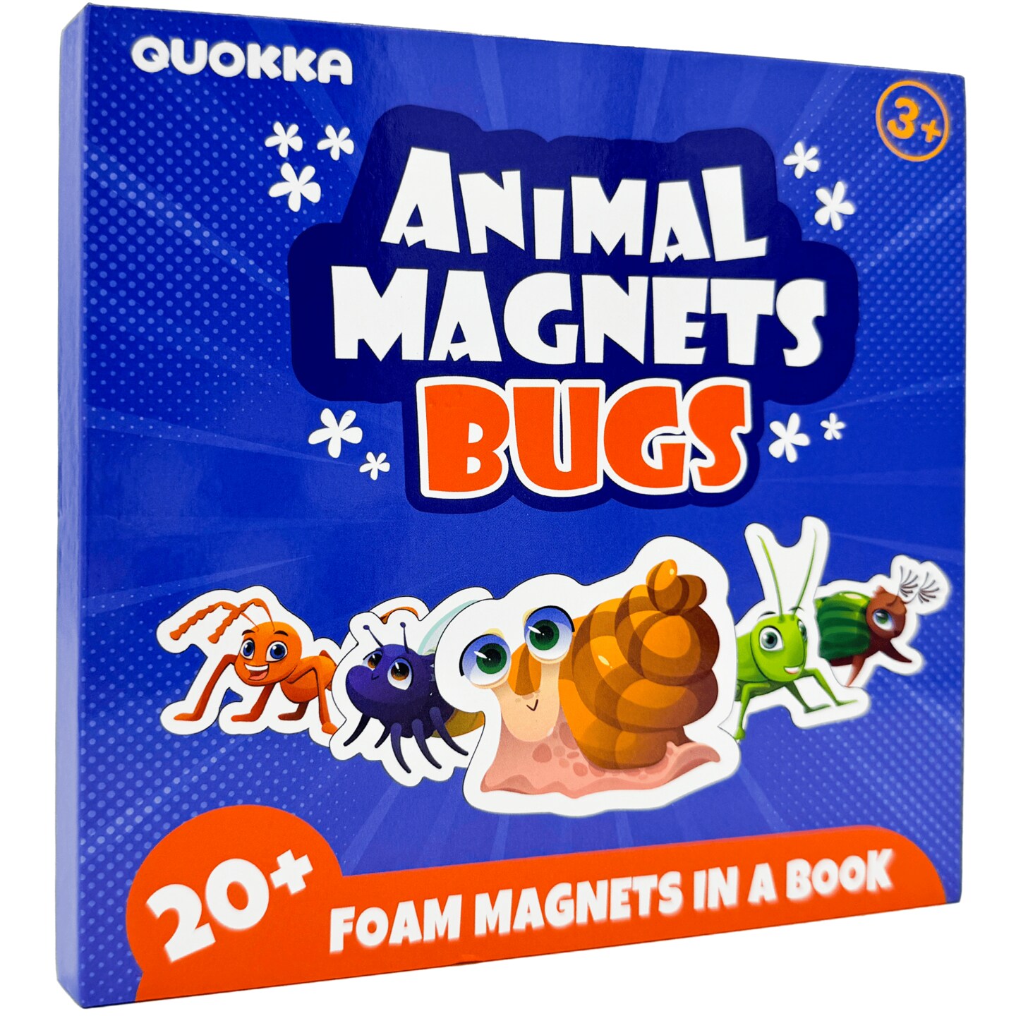 Travel Magnetic Book 20+Pcs for Kids | Bugs