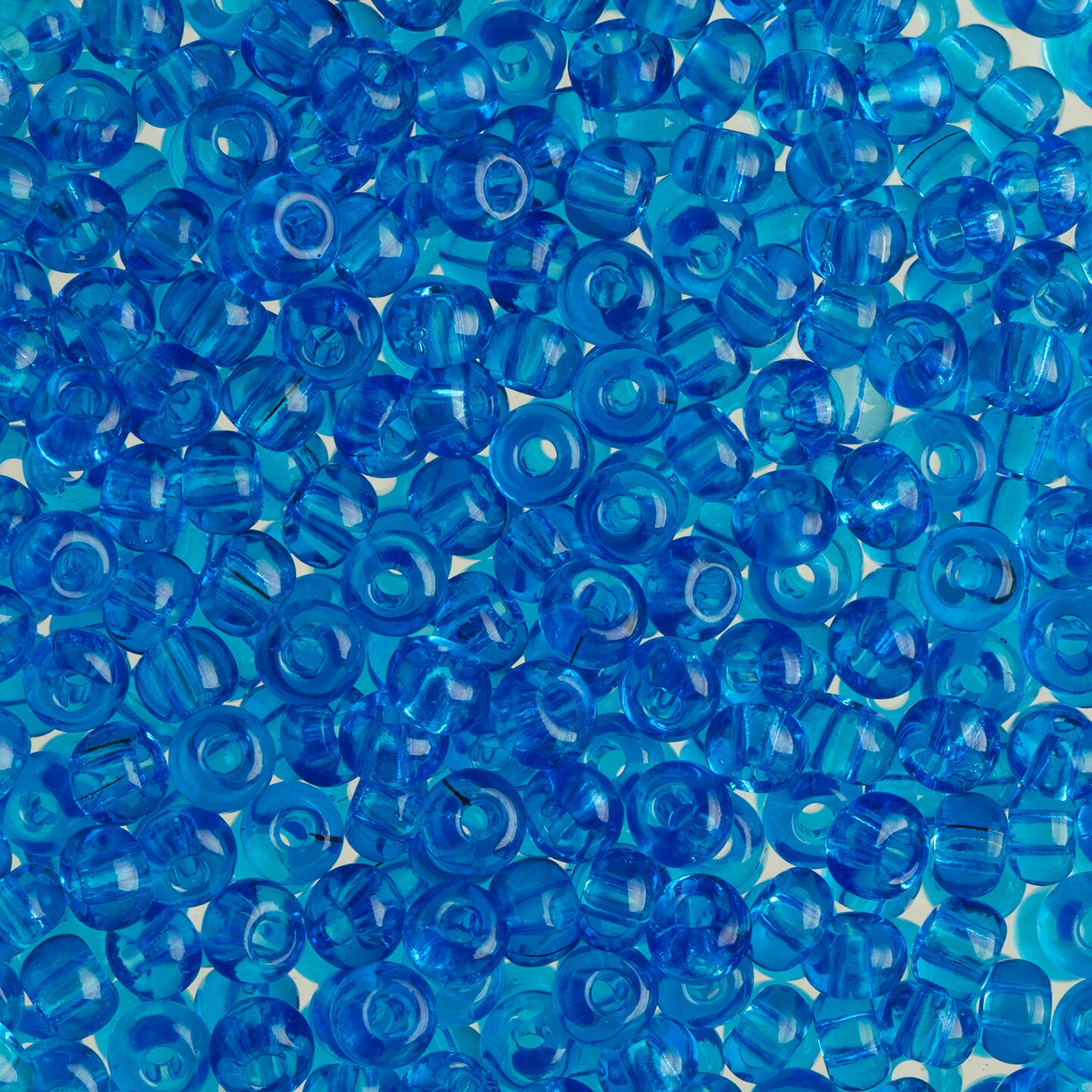 John Bead 6/0 Transparent Czech Glass Seed Beads, 100g