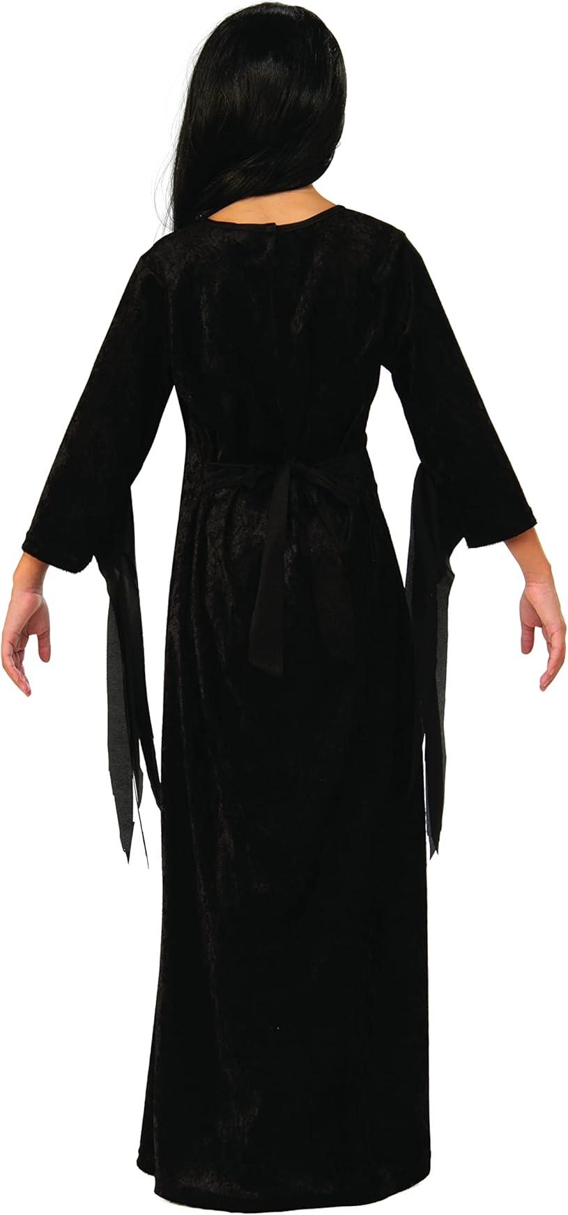 Rubies Girl&#x27;s Addams Family Animated Movie Morticia Costume, Small 4-6