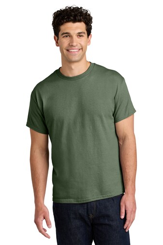 Gildan® Heavy Cotton Crewneck Short Sleeve T-Shirt 5.3 oz 100% Cotton Classic Fit Durable Everyday Blank Tee