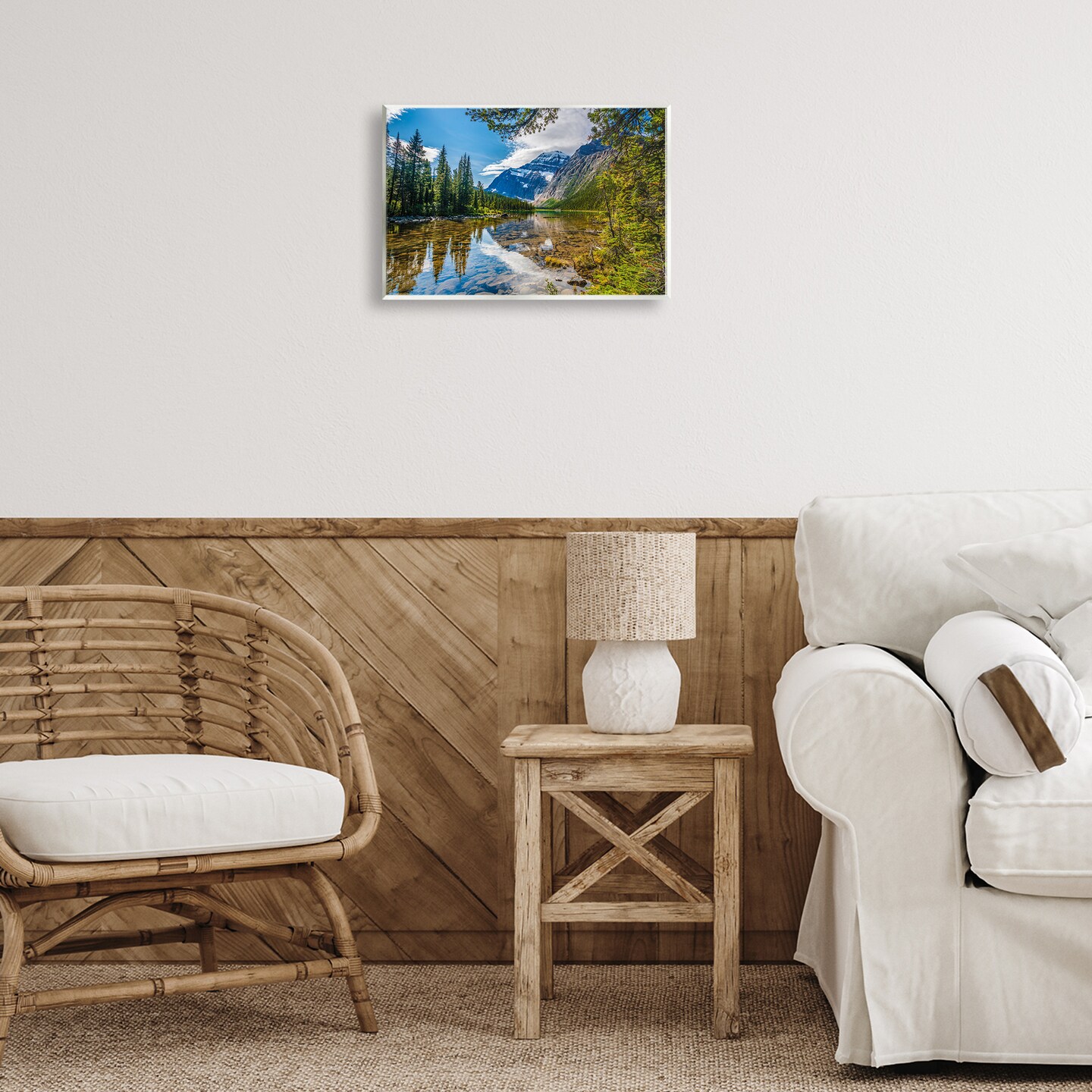 Stupell Industries Mountain Valley&#x27;s Stream Wall Plaque Art Design by Marty Hulsebos