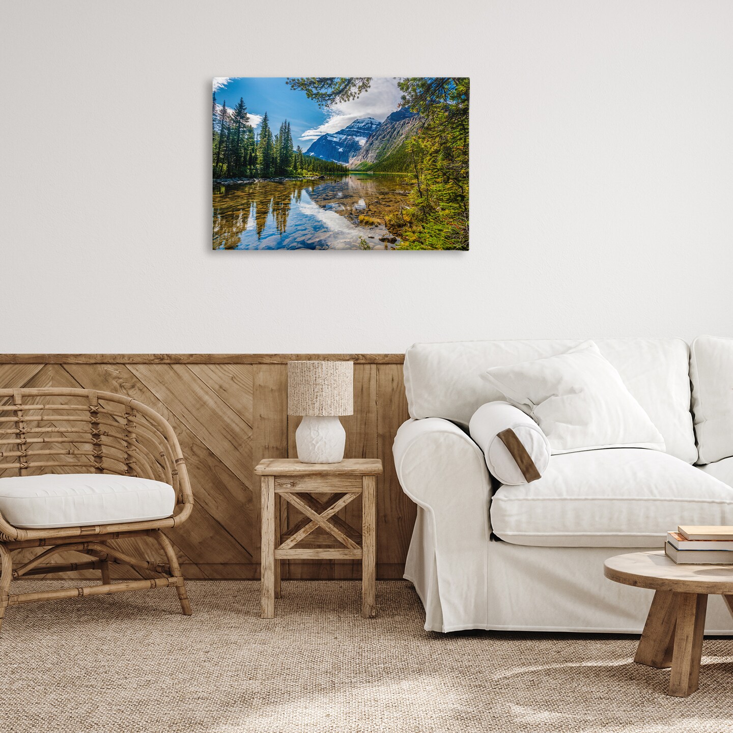 Stupell Industries Mountain Valley&#x27;s Stream Canvas Wall Art Design by Marty Hulsebos