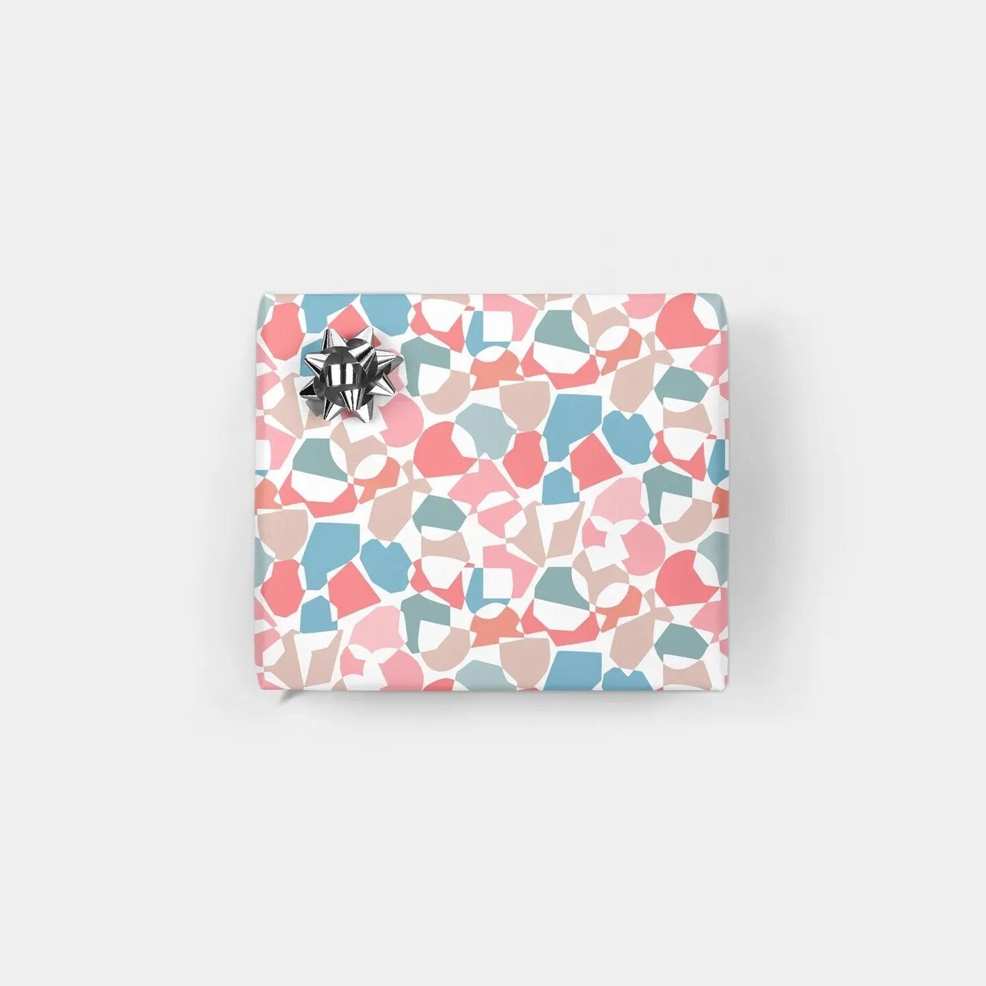 Cut Paper Collage Gift Wrap II