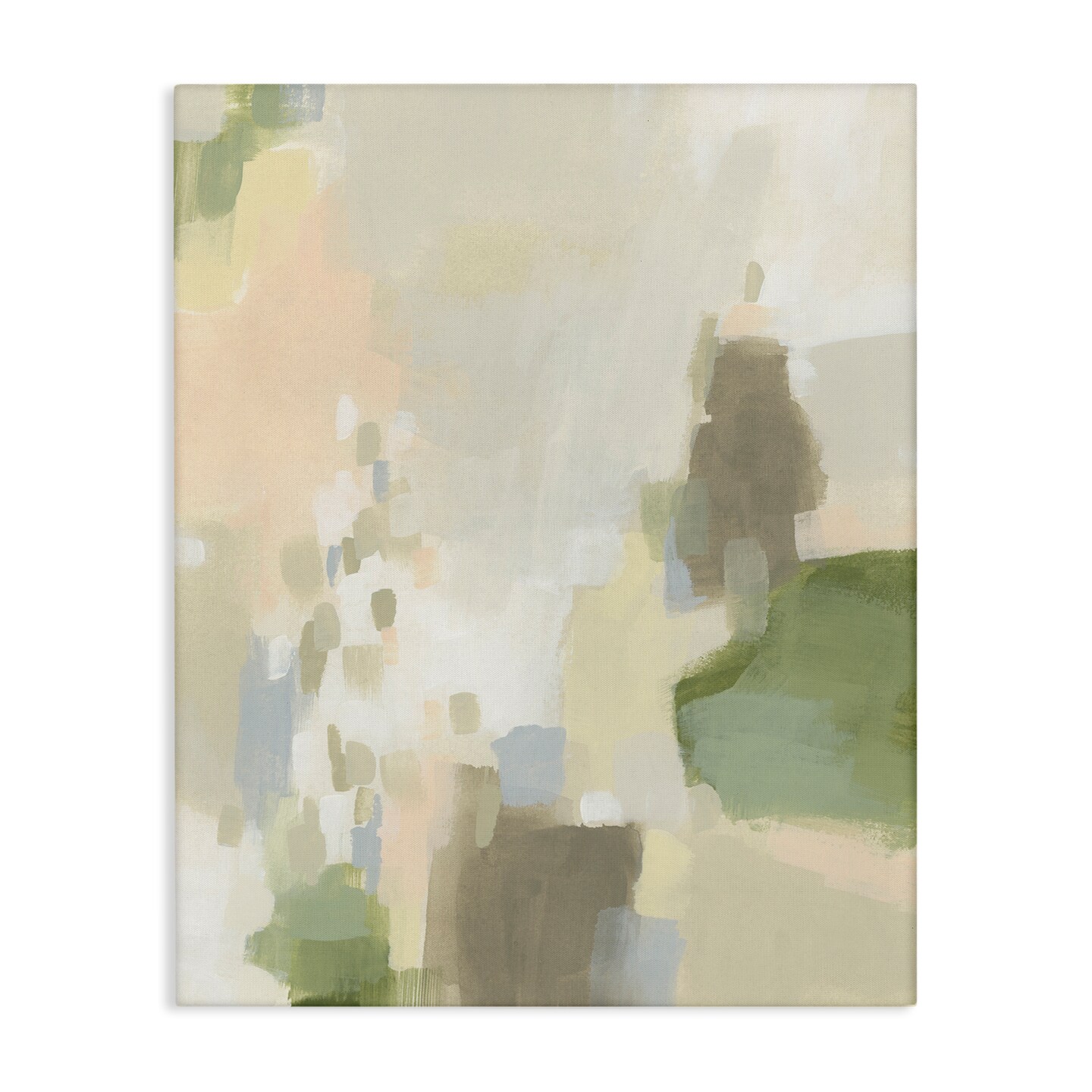 Stupell Industries Muted Beige & Green Canvas Wall Art Design by Joris Hoefnagel