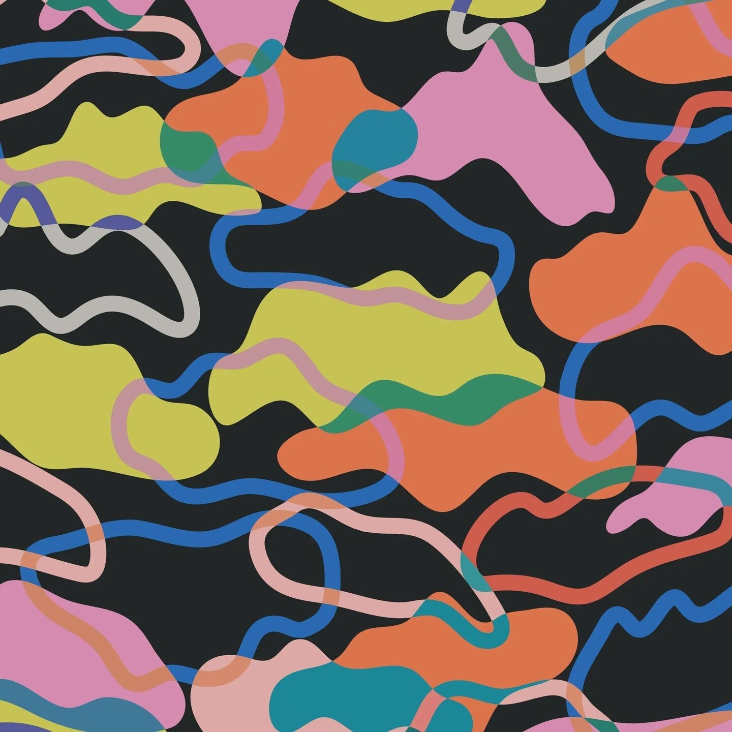 Pop Camo Gift Wrap II
