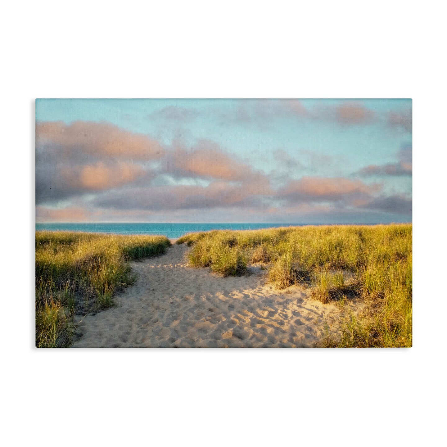 Stupell Industries Beachy Footprints Path Canvas Wall Art Design by Brooke T. Ryan