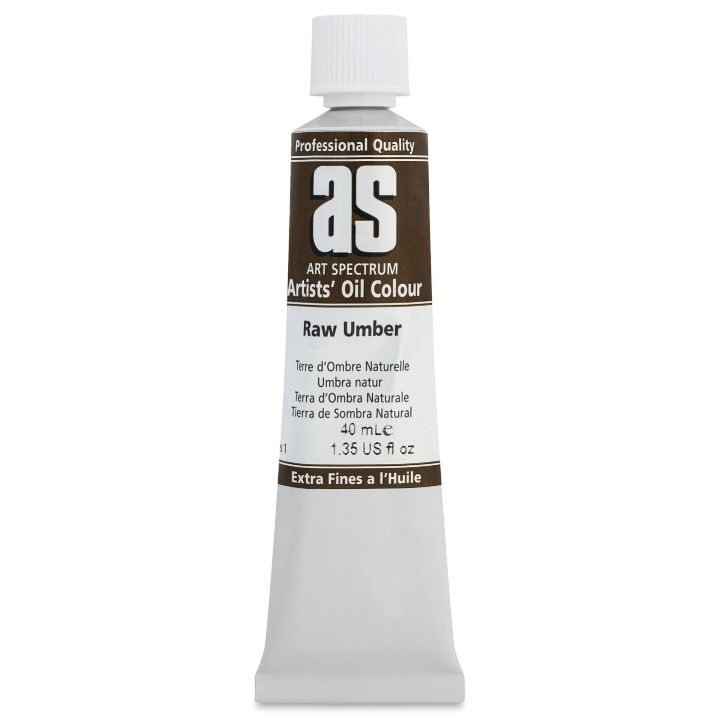 Art Spectrum Artists&#x27; Oil Paint - Raw Umber, 40 ml