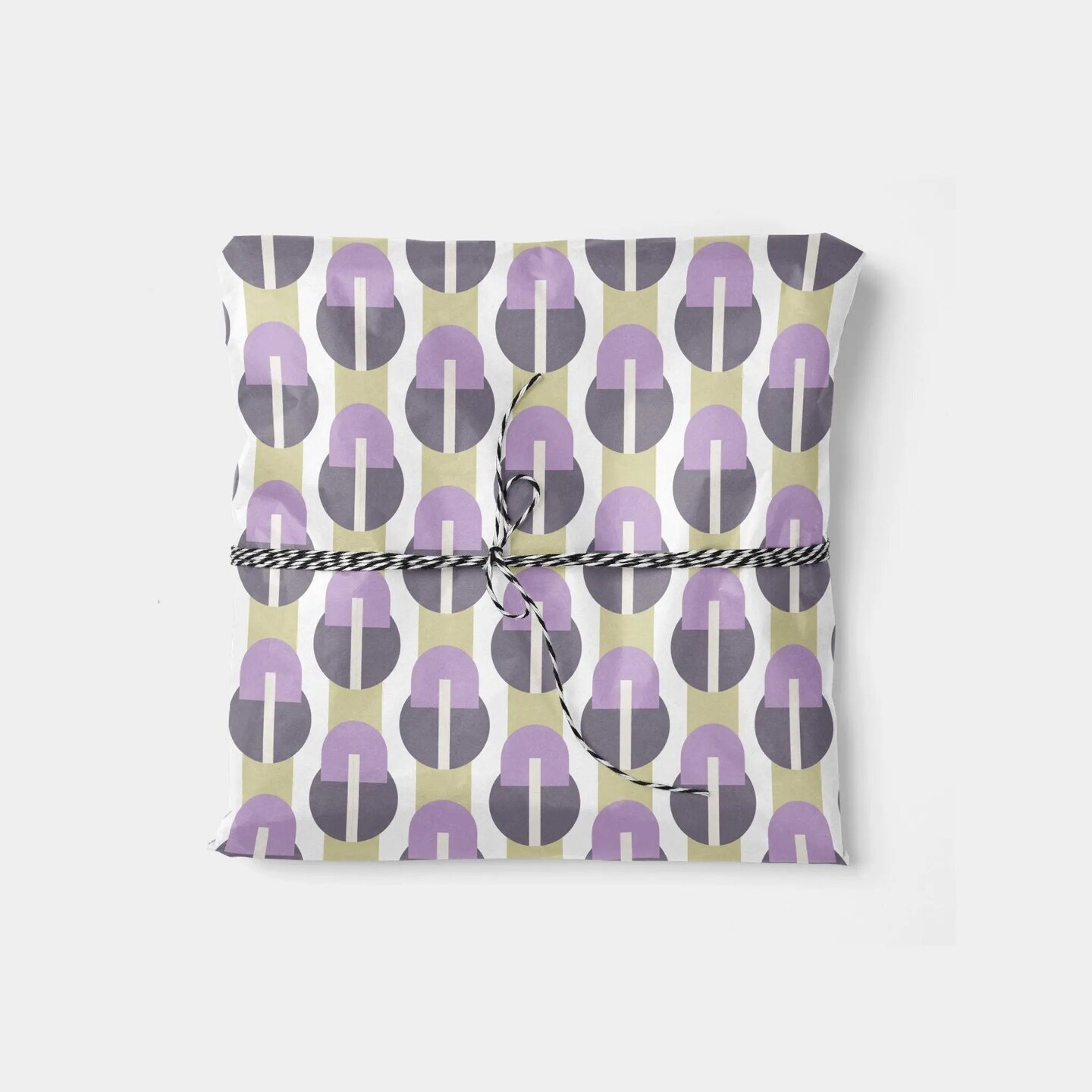 Geo Neo Deco Gift Wrap