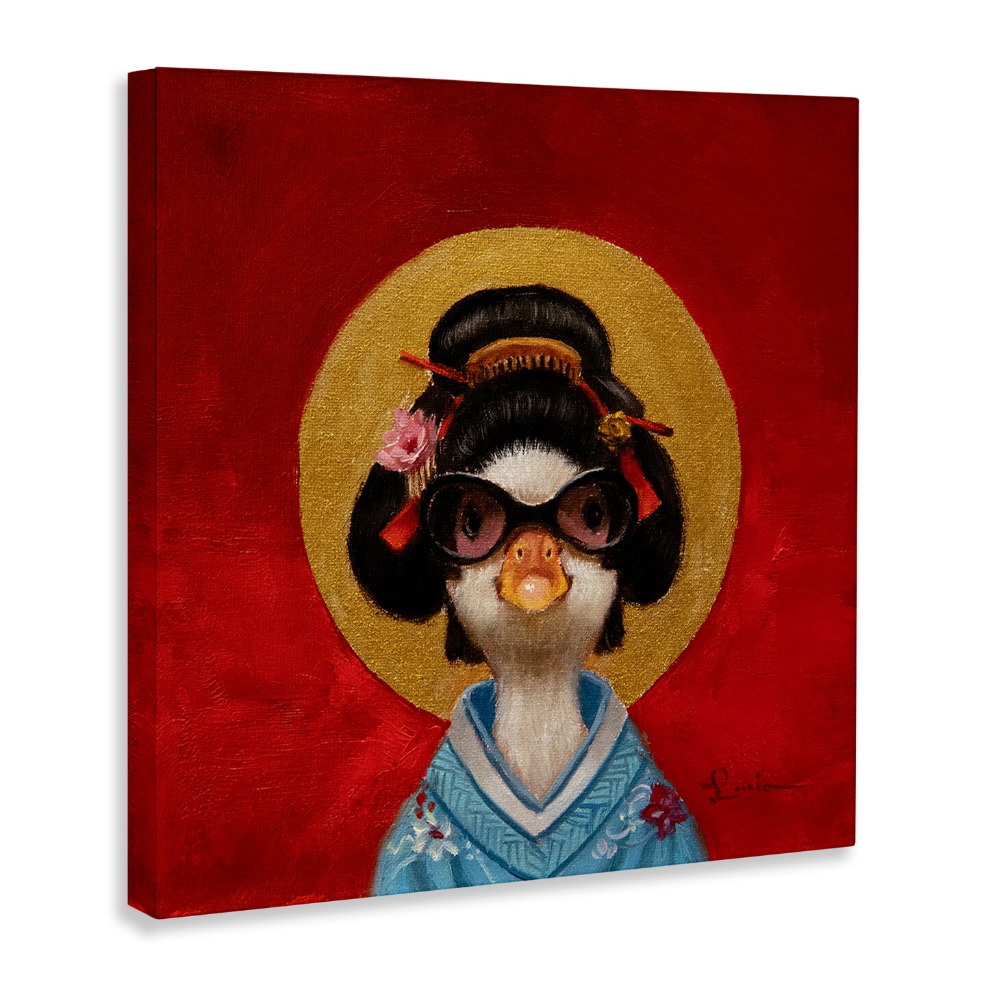 Stupell Industries Traditional Clothing Duck Canvas Wall Art Design by Lucia Heffernan