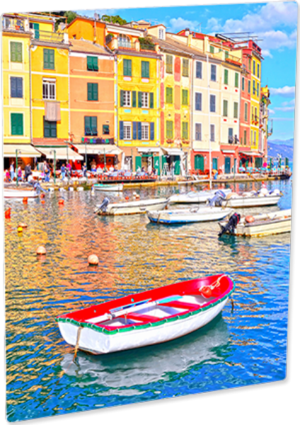 ChromaLuxe HD Gloss White Aluminum Panel 16"x20" .045" thick - 10 per Case 4016