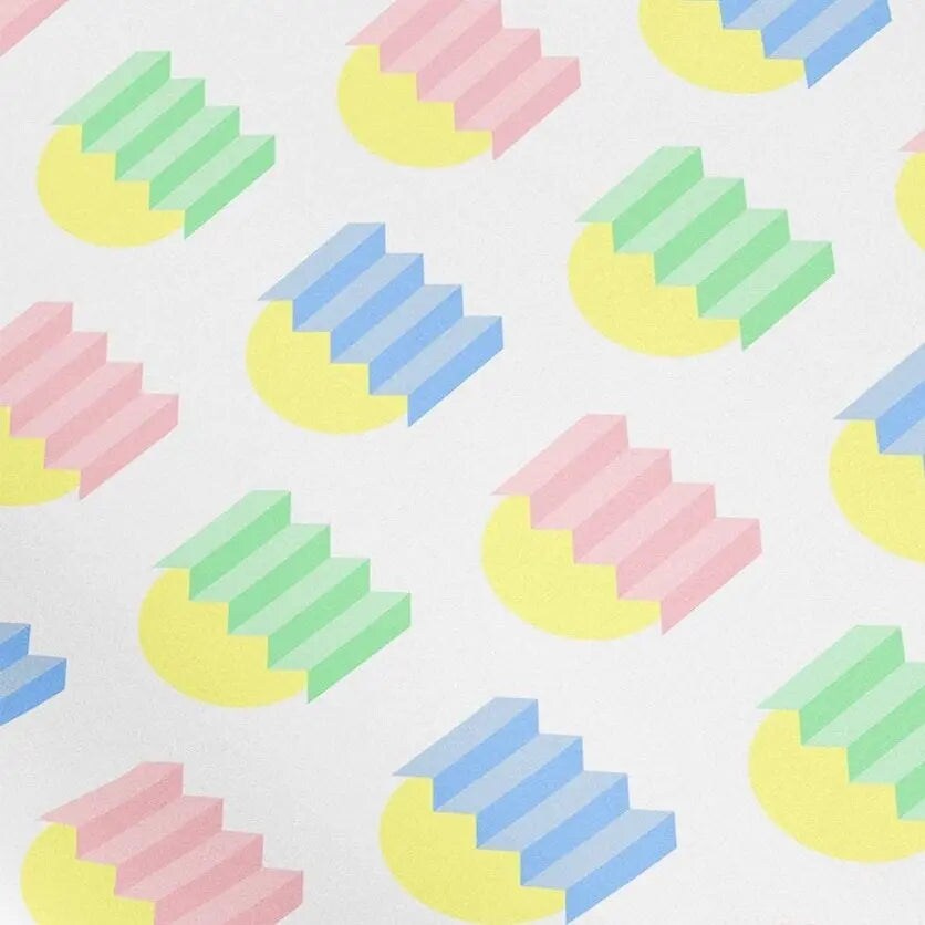 Geo Deco Gift Wrap VIII