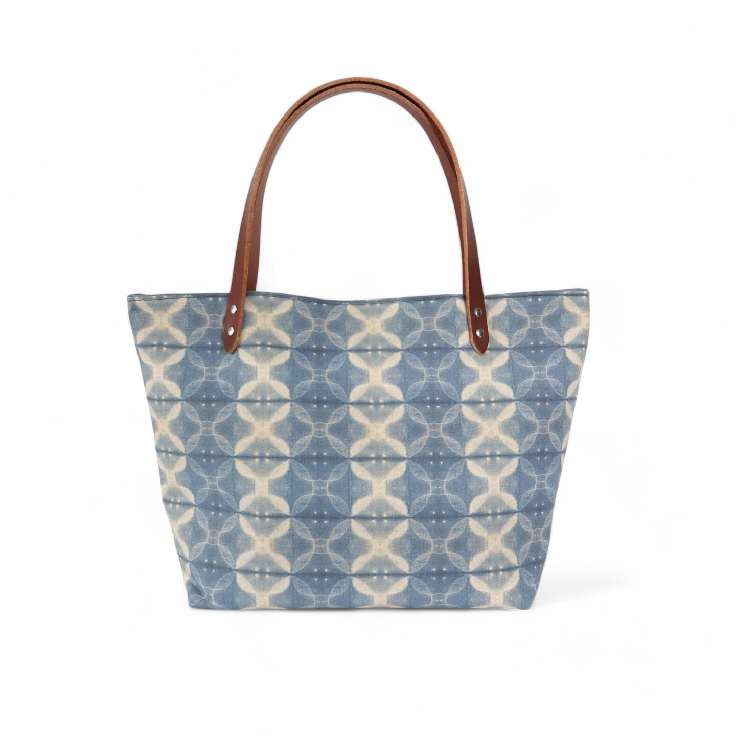 Crosscut Sewing Co.® Market Tote Bag Sewing Project Kit for Beginners with Fabric, Instructions and Video