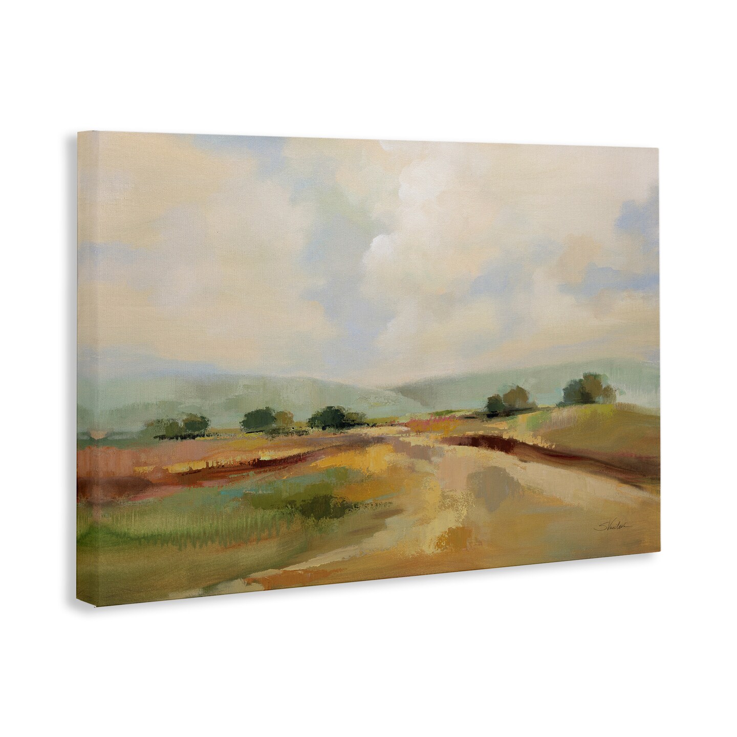 Stupell Industries Solitary Rural Landscape Canvas Wall Art Design by Silvia Vassileva