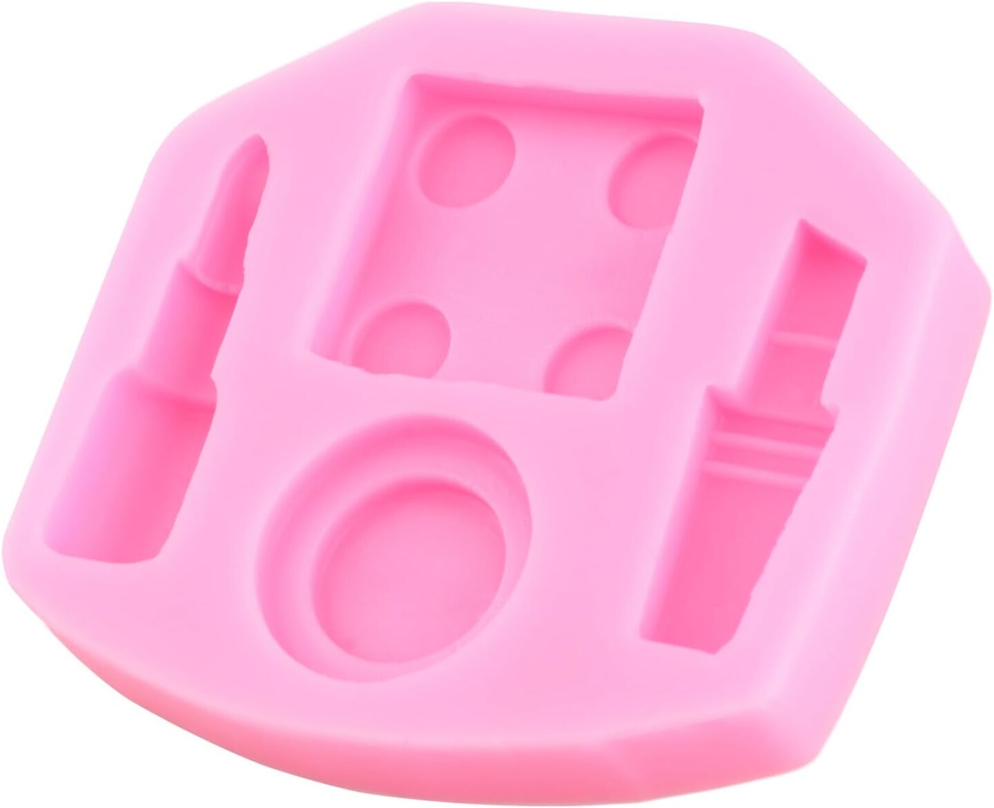 Design Silicone Molds Lipstick Fondant Perfume Makeup Tool Design Cake Fondant Molds Lady Bag Skirt Mold For Cake Decorating Cupcake Chocolate Gum Paste Candy Polymer Clay Set Of 4