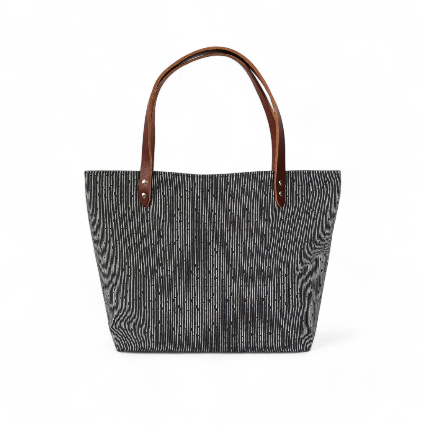 Crosscut Sewing Co.® Market Tote Bag Sewing Project Kit for Beginners with Fabric, Instructions and Video