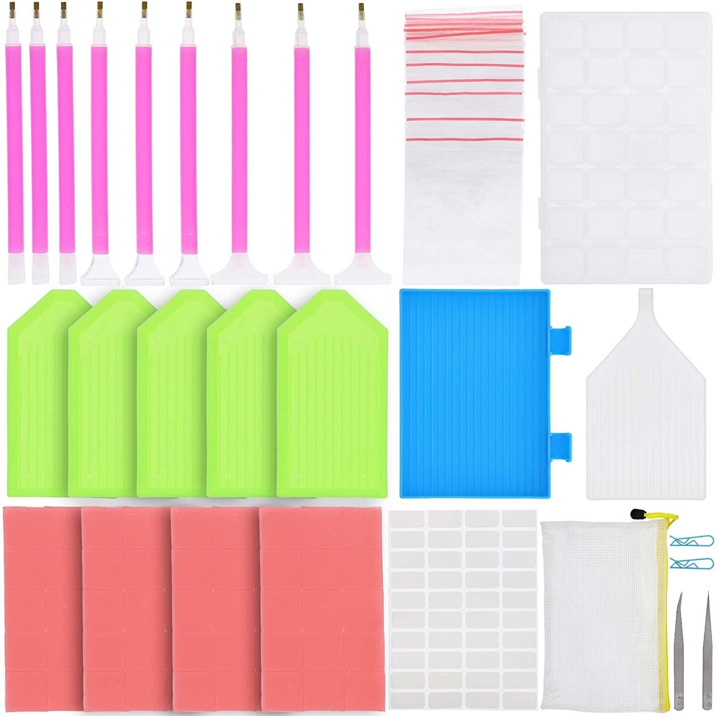 Bright Creations 172 Piece 5D DIY Diamond Painting Tools Set