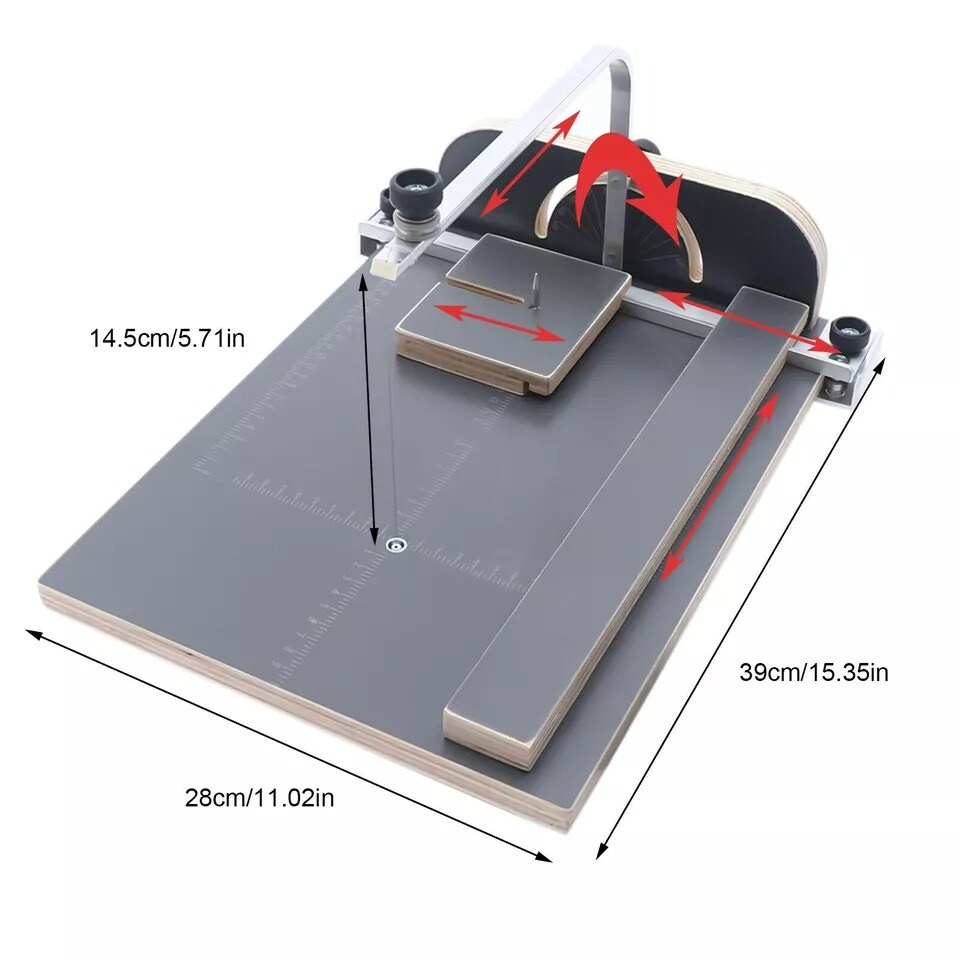 KD-6 Board WAX Hot Wire Foam Cutter Working Table Tool Styrofoam Cutting Machine