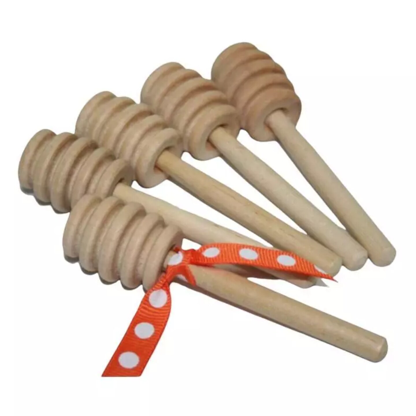 Kitcheniva 15 Pcs 4" Wooden Mini Honey Dippers Party Favor Crafts Decor