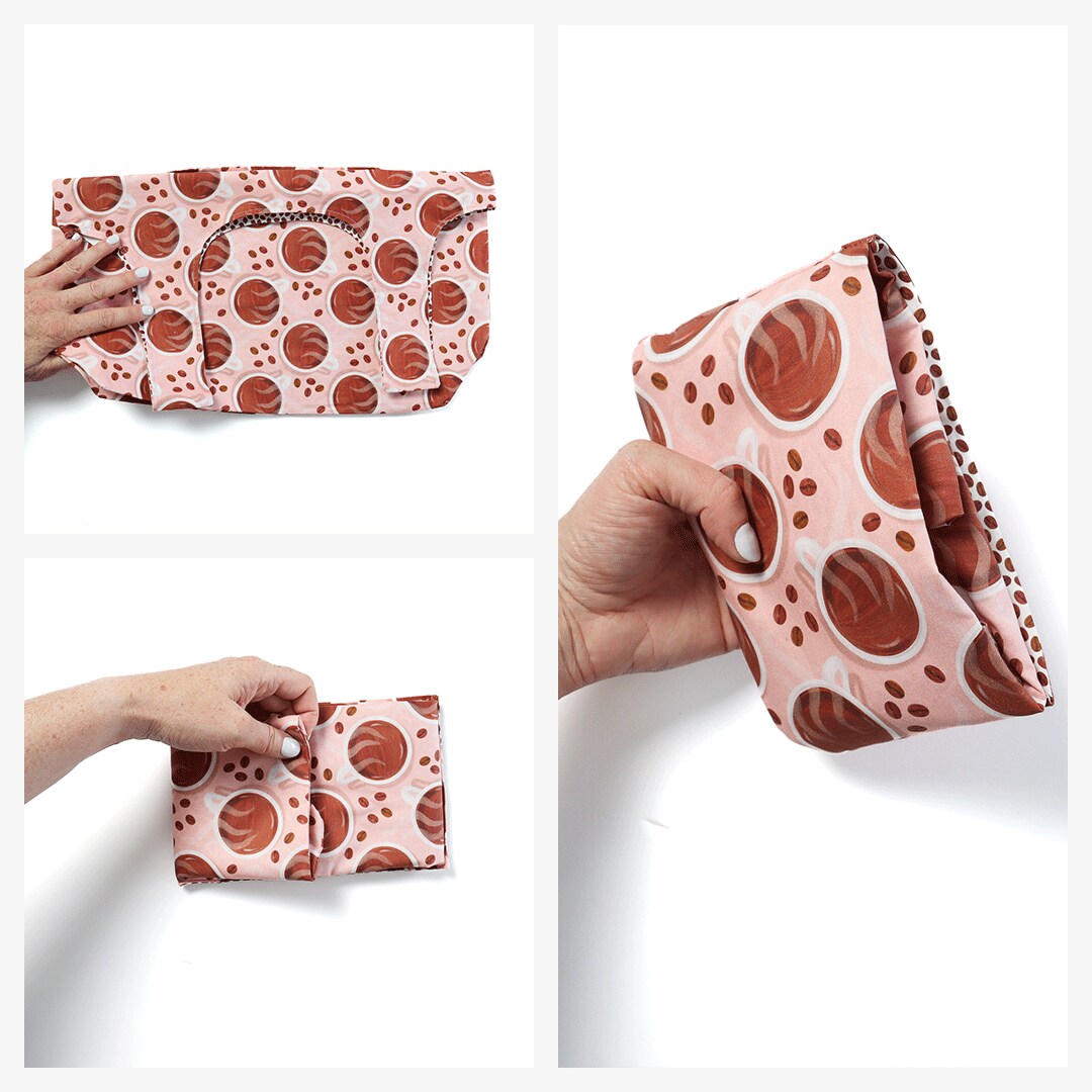 Crosscut Sewing Co.® Foldable Shopping Bag Sewing Kit - Beginner Sewing Project Kit