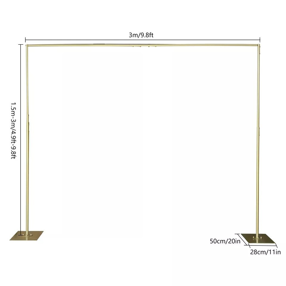 Elegant and Stylish Wedding Stand Weddings, Birthday Parties Backdrop