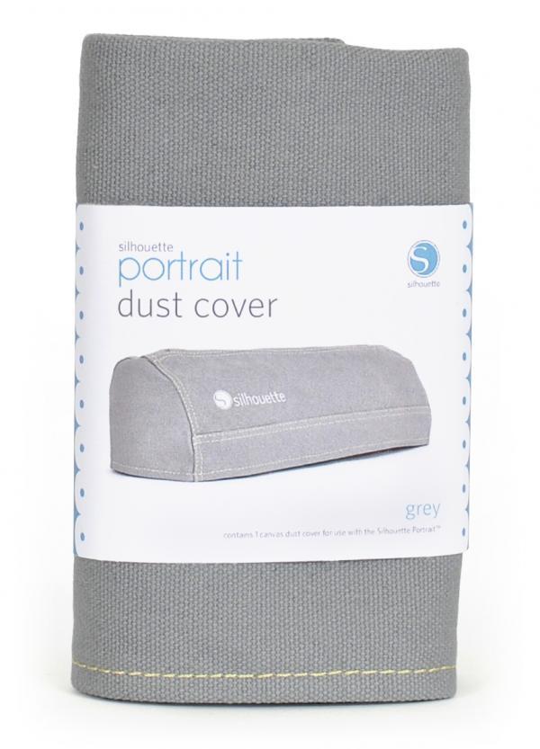 Silhouette Portrait dust cover - grey