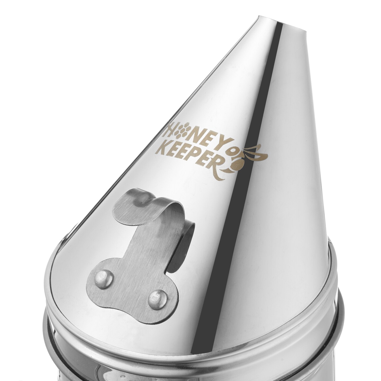Honey Keeper Bee Hive Smoker Stainless Steel with Heat Shield Beekeeping Beehive Equipment