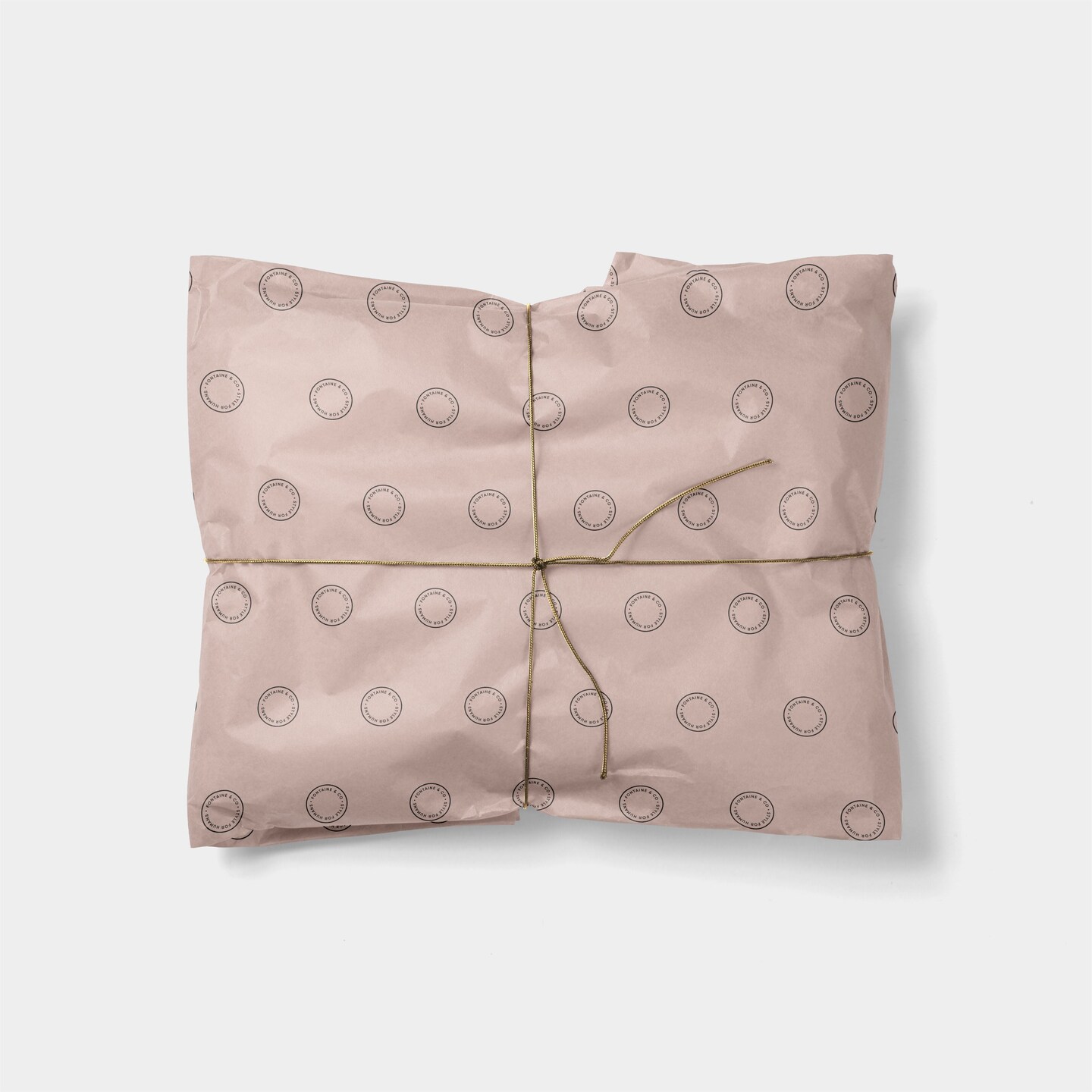 Custom Seal Business Gift Wrap