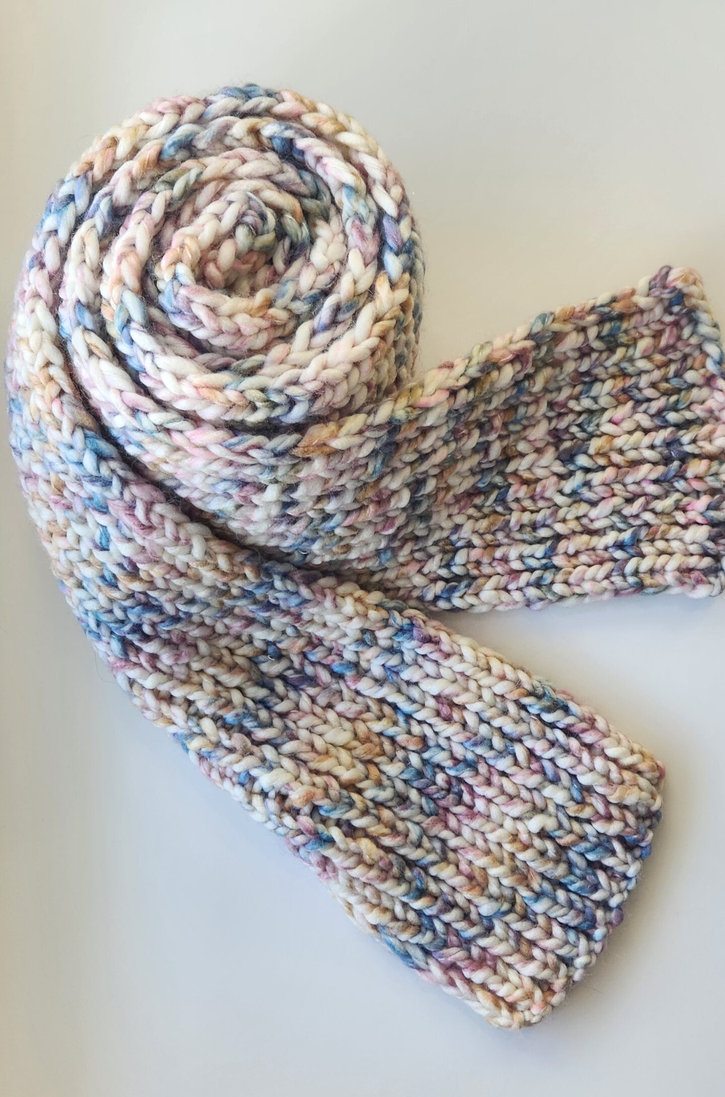 Learn to Knit: Extra Long Ribbed Scarf image 3