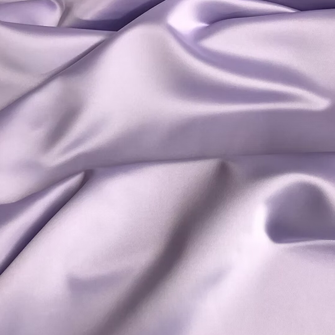 1 Yard Dull Satin Peau De Soie Fabric 100% Polyester Medium Weight 58/59 Inch Wide