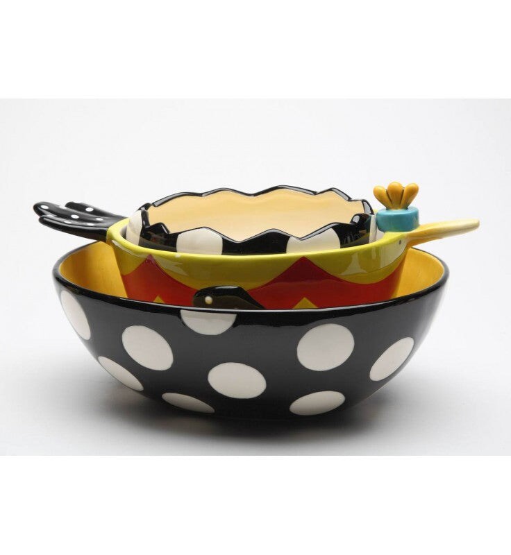 Ceramic Dollymama&#x27;s Set Of 3 Egg &#x26; Bird Shaped Bowl, Kitchen Decor, Gift for Her