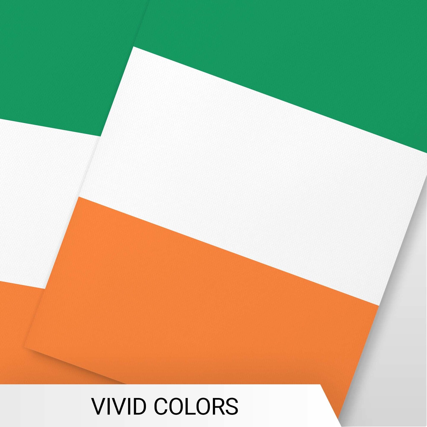 G128 Ireland Irish Bunting Banner | Flag 8.2 x 5.5 Inch, Full String 33 Feet | Printed 150D Polyester, Decorations For Bar, School, Festival Events Celebration