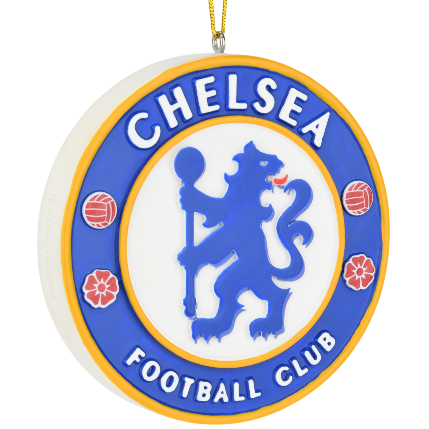 Tree Buddees x Chelsea F.C. Official Football Club Bauble Limited Edition Christmas Ornament - Chelsea Crest