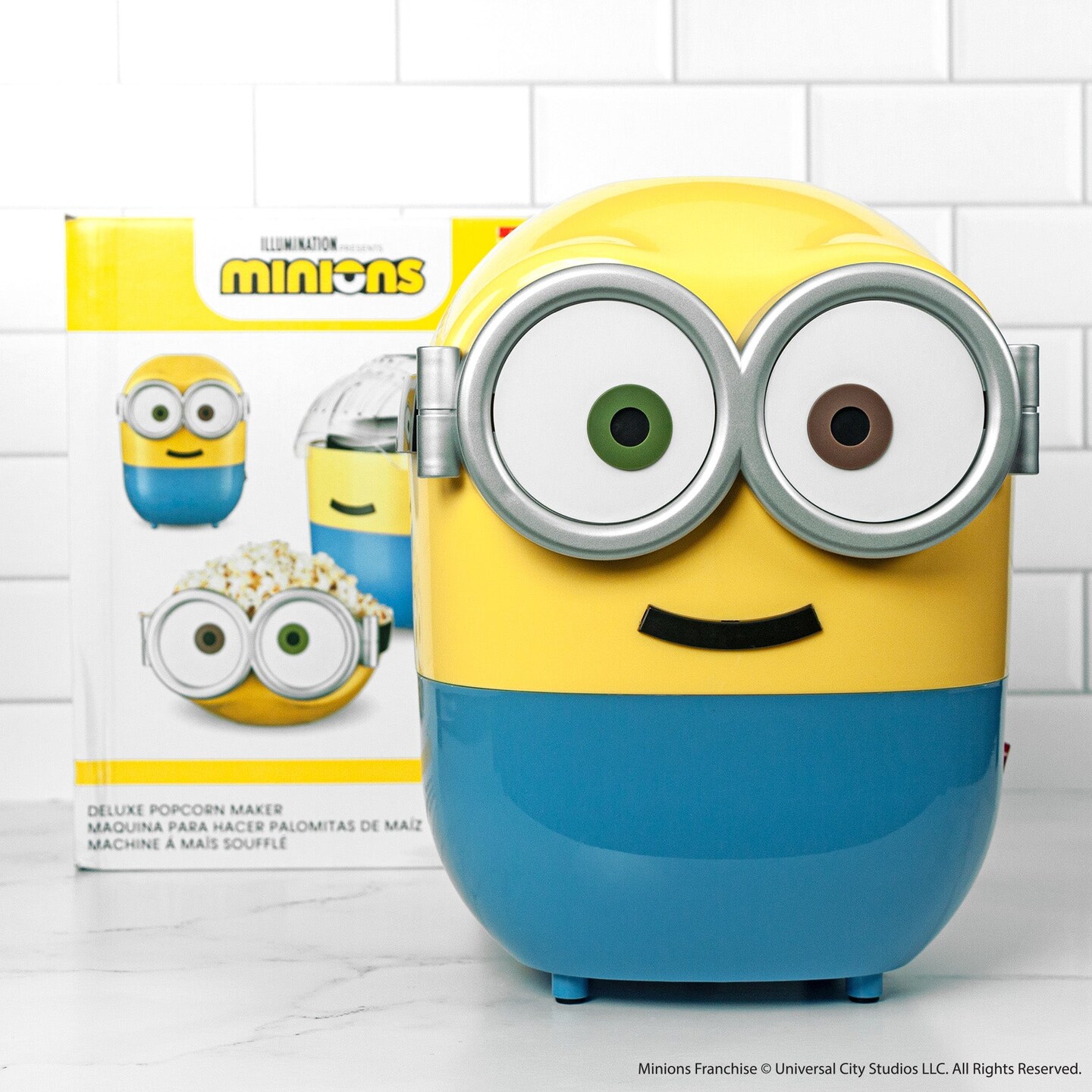 Uncanny Brands Minions Deluxe Popcorn Maker | Michaels